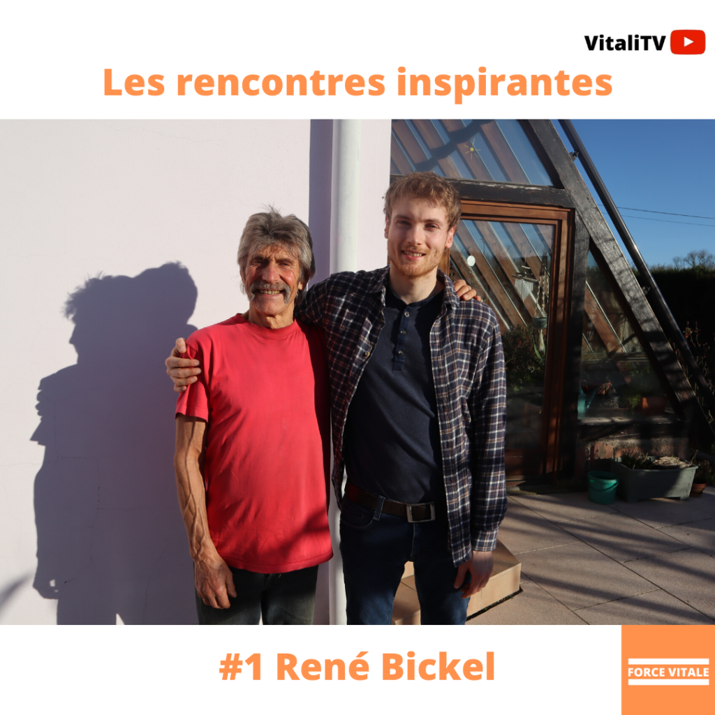 René Bickel : dessinateur, hygiéniste de 72 ans à la forme olympique