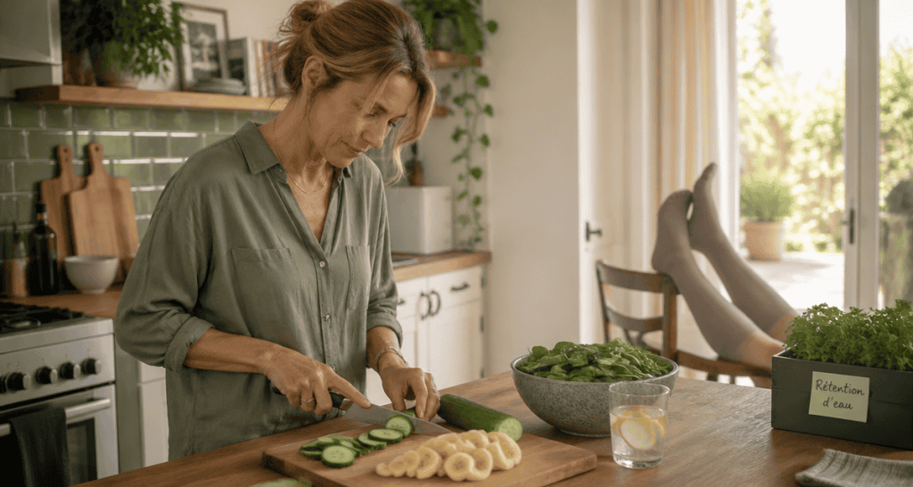 Lutter contre la retention d eau aliments naturels cuisine