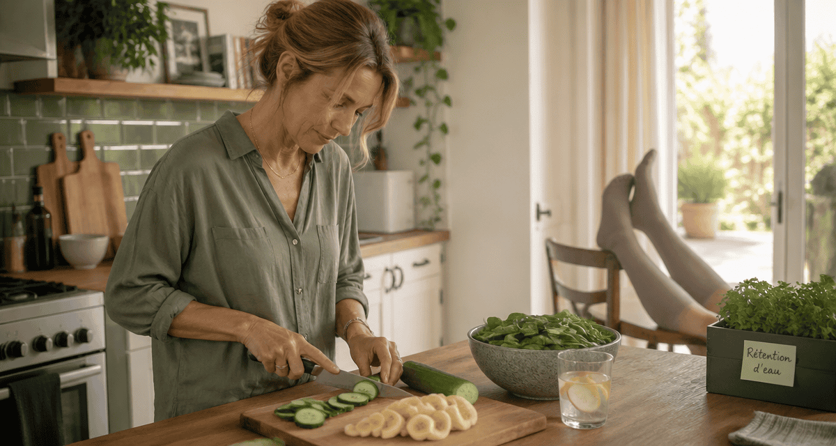 Lutter contre la retention d eau aliments naturels cuisine
