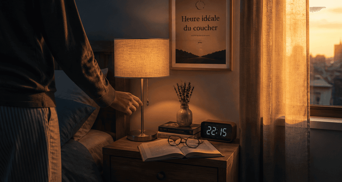 à quelle heure se coucher chambre paisible
