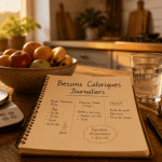 besoin journalier calories calcul carnet cuisine