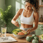 bruler les graisses ventre femme salade