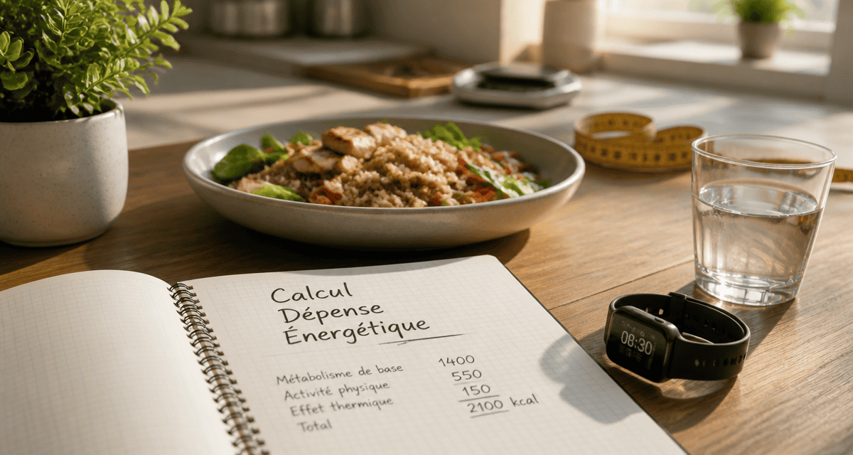 calculer la depense energetique carnet cuisine