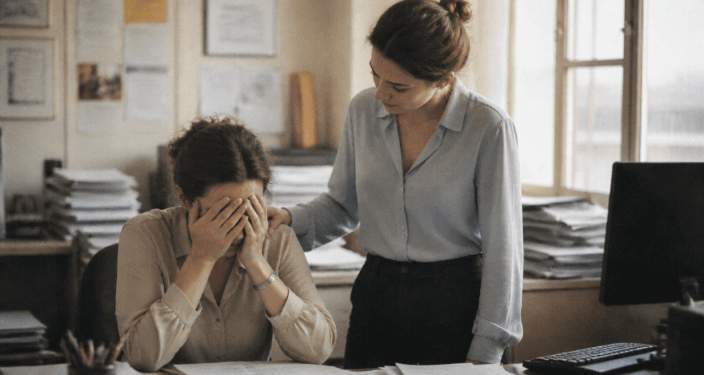 comment aider une personne en burn out au travail