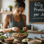 comment manger 60 g de proteine par jour bol protéiné