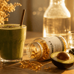 complement alimentaire pour peau seche sur table