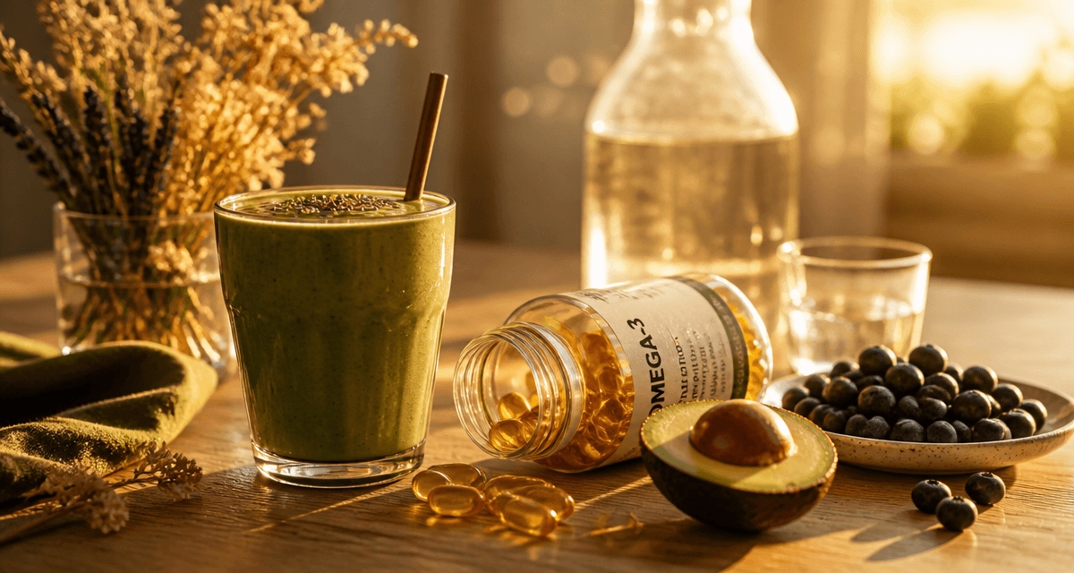 complement alimentaire pour peau seche sur table