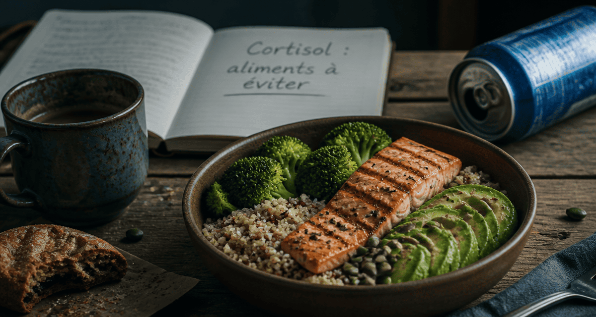 bol sain et aliments a eviter pour cortisol