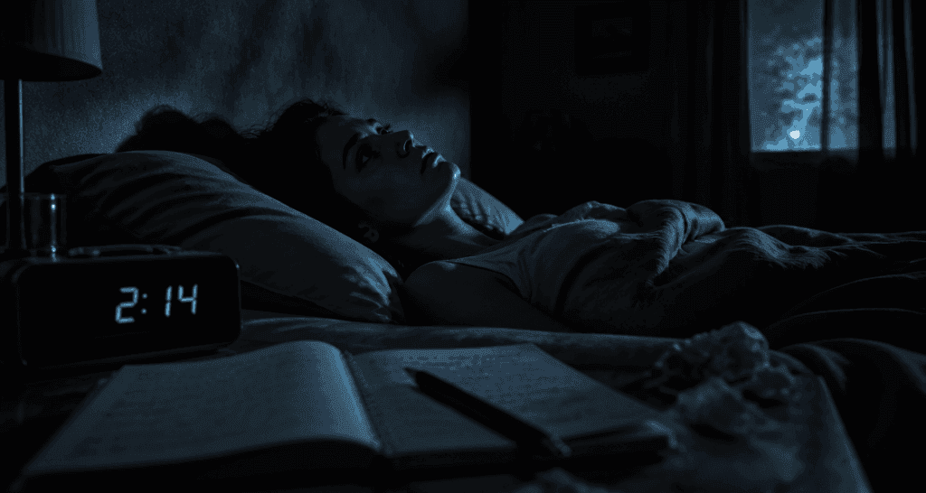je suis fatigue mais j arrive pas a dormir femme insomnie chambre nuit