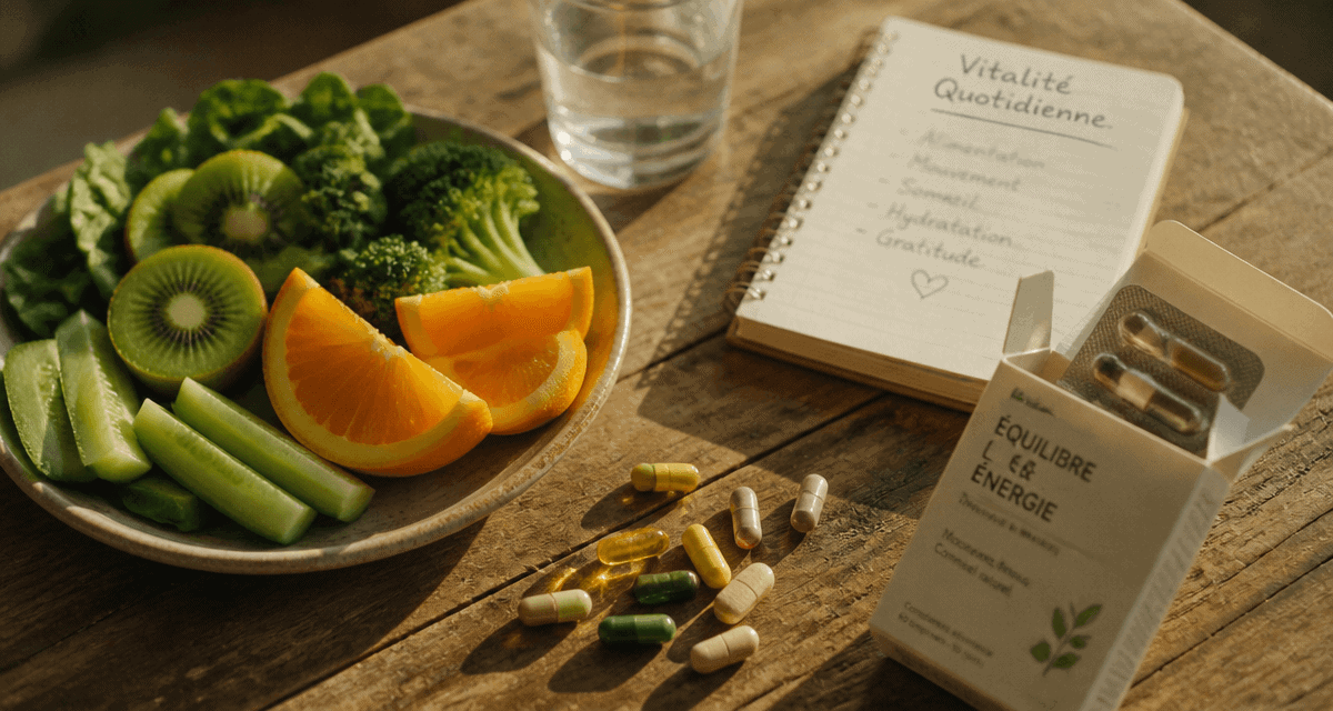 multi vitamines et mineraux avec fruits et legumes