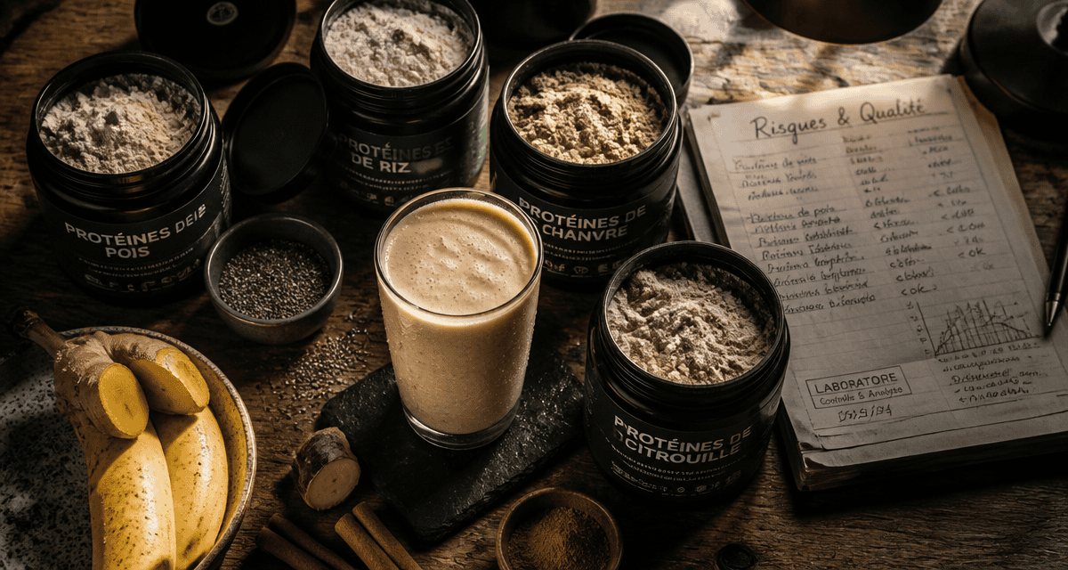 proteine vegetale en poudre danger pots poudre smoothie