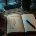 Retrouver de l energie mentale carnet tasse