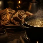 Aliment riche en collagene : bouillon d’os gélifié