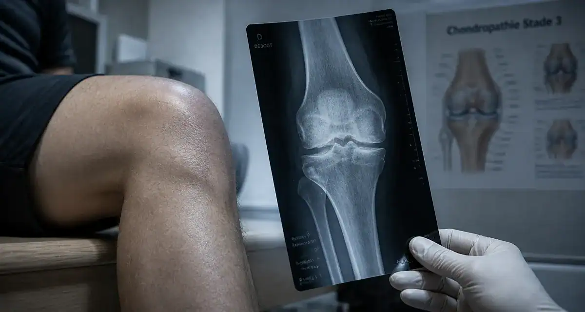 Chondropathie stade 3 genou traitement radiographie