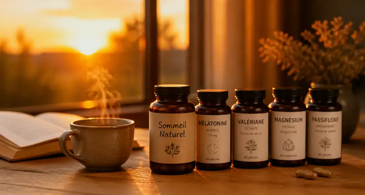 complements alimentaires pour dormir sur table avec tisane