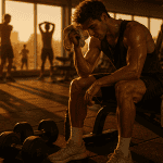courbatures apres musculation bon signe homme salle sport