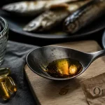 Huile de poisson bienfaits, gélules et oméga-3 pur en cuillère
