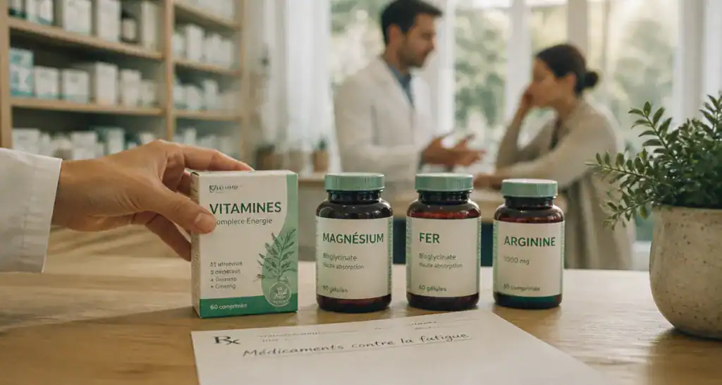Medicaments contre la fatigue sur comptoir pharmacie