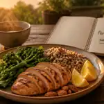 quoi manger en regime assiette equilibrée aliments rassasiants