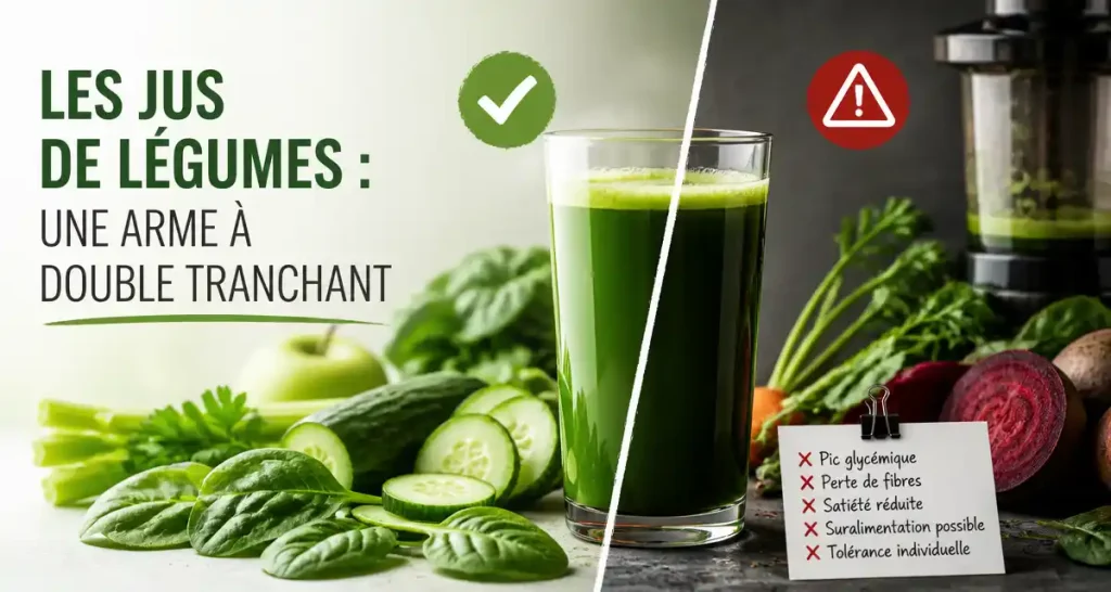 Les jus de légumes : une arme à double tranchant