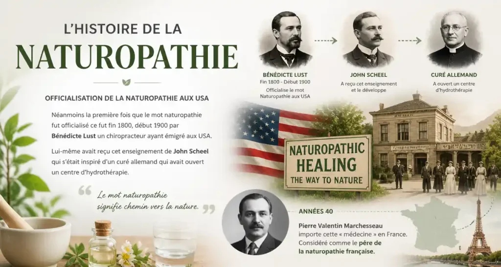 L&rsquo;histoire de la naturopathie