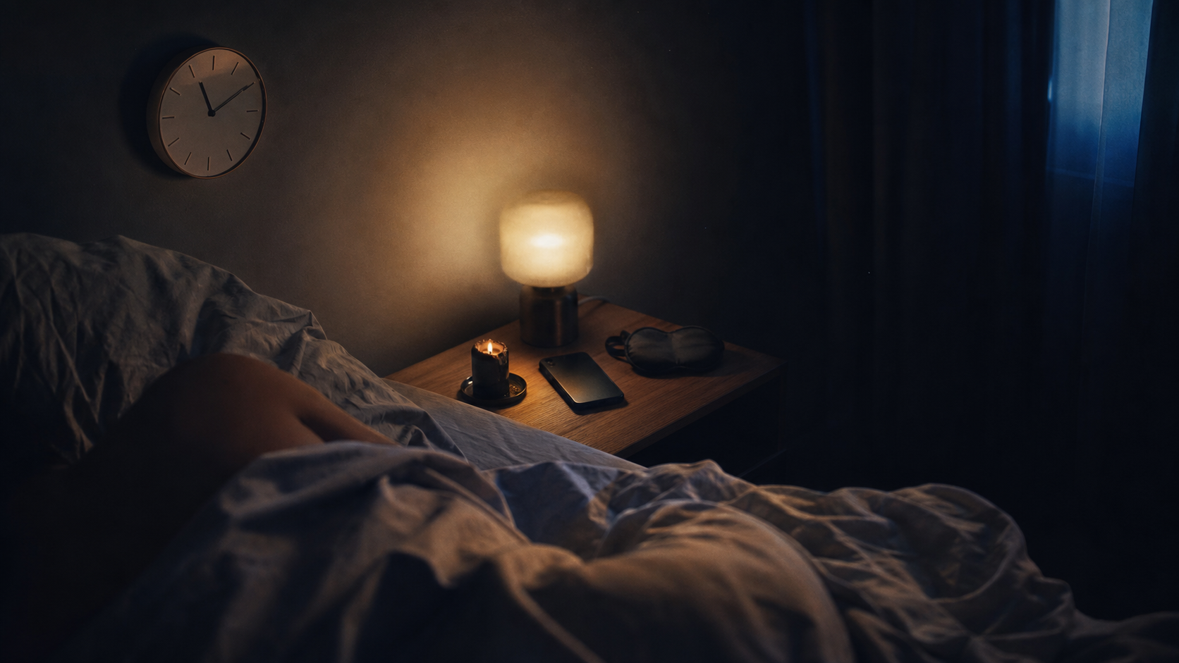 Comment s endormir vite quand on est pas fatigue : lit sombre, mental apaisé