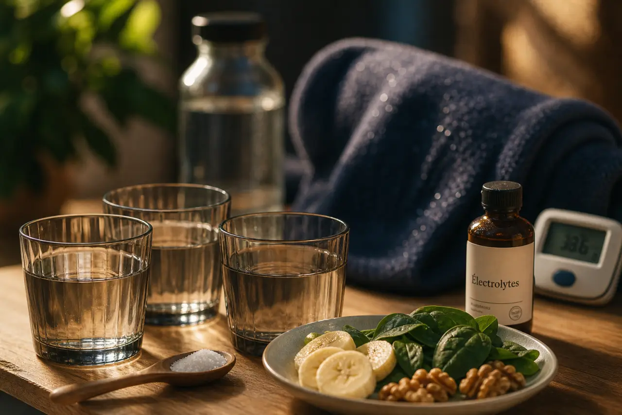 Electrolytes c est quoi : sel et minéraux pour hydratation, muscles et nerfs