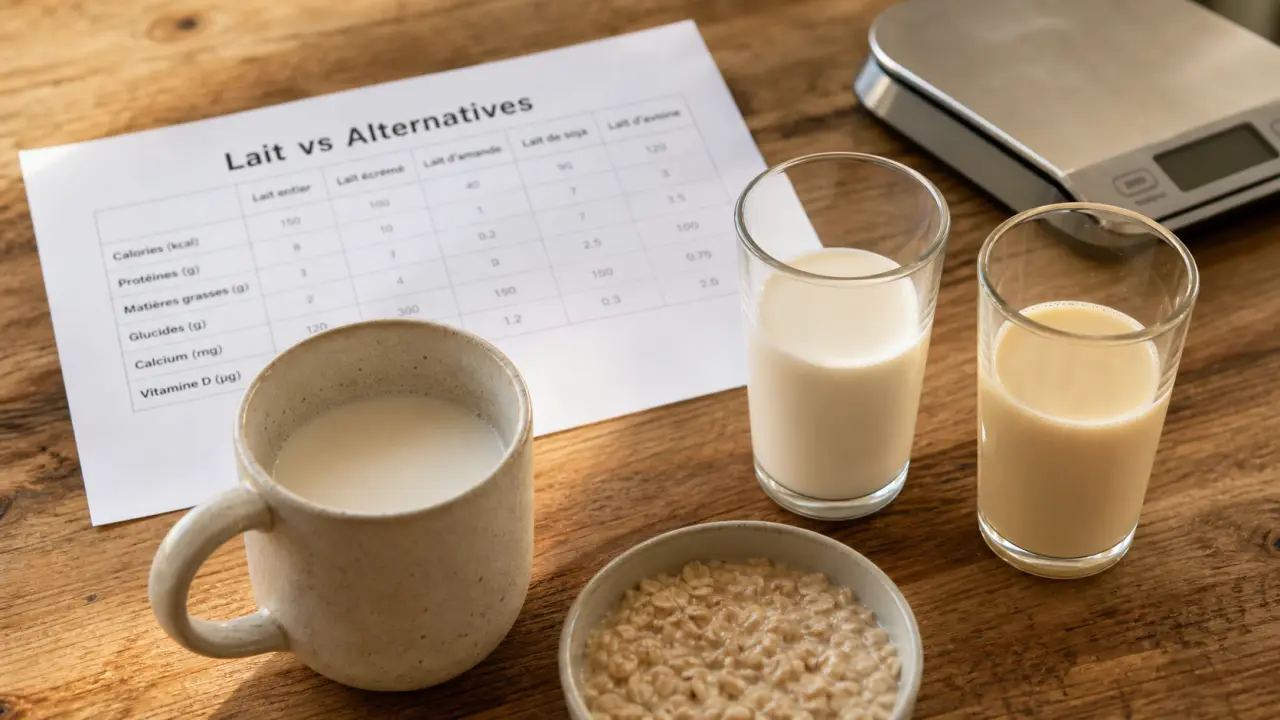 Le lait de vache est il bon pour la sante : lait et alternatives en cuisine