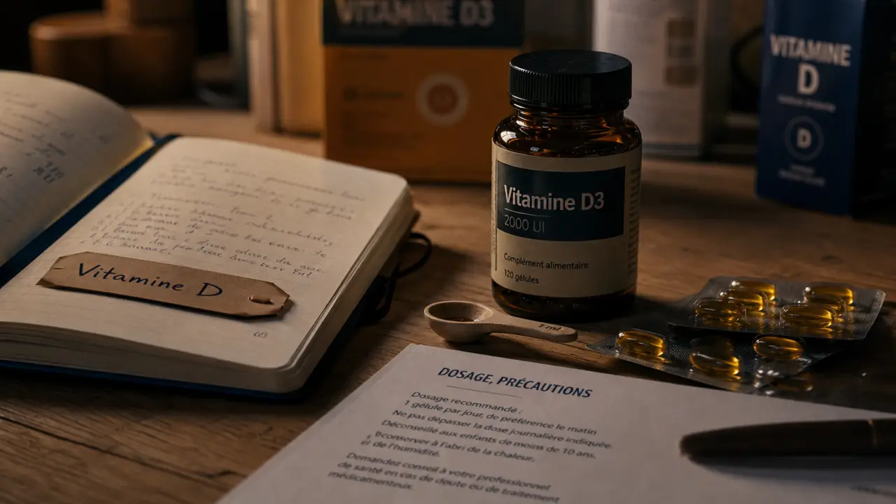 Les meilleurs complements alimentaires : Vitamine D, dosage et précautions