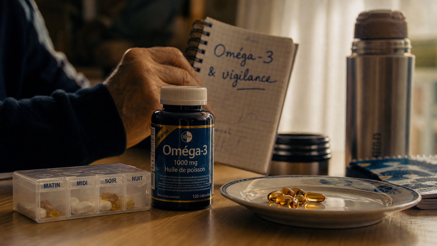 Omega 3 effets secondaires alzheimer : contrôle dose et anticoagulants