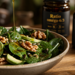 Salade avec noix et graines : omega 6 dans quels aliments