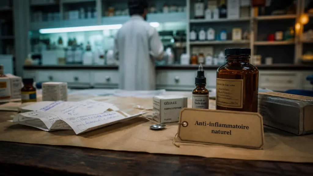 Curcuma, CBD, oméga-3 : quel anti-inflammatoire naturel en pharmacie choisir selon la douleur ?