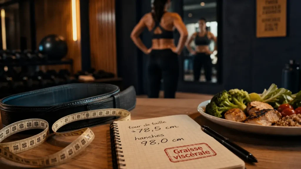 Graisse viscérale : tour de taille, cortisol et 80 minutes d’activité qui changent la donne