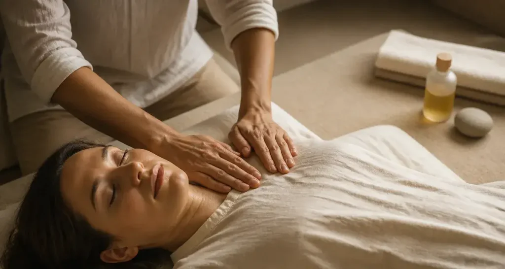 Massage du diaphragme : comment il agit sur la respiration, le stress et les tensions