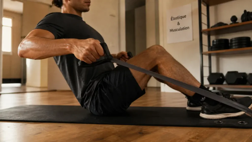 Musculation avec un élastique : tension progressive, exercices ciblés et vraie progression
