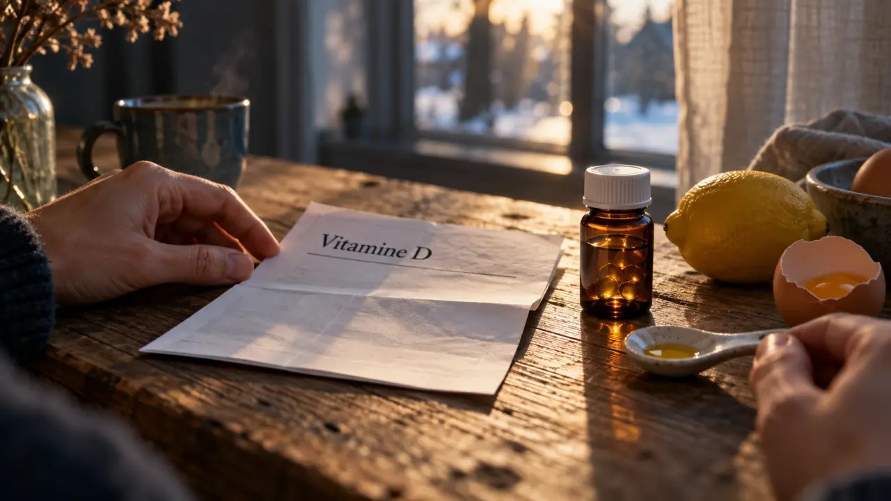 Bienfaits de vitamine d : vitamine D3, ordonnance, soleil d’hiver et os-musc