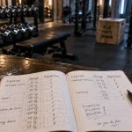 Carnet d entrainement musculation avec exercices, charges et répétitions