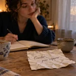 Maturité affective : écouter puis réparer, carnet et thé